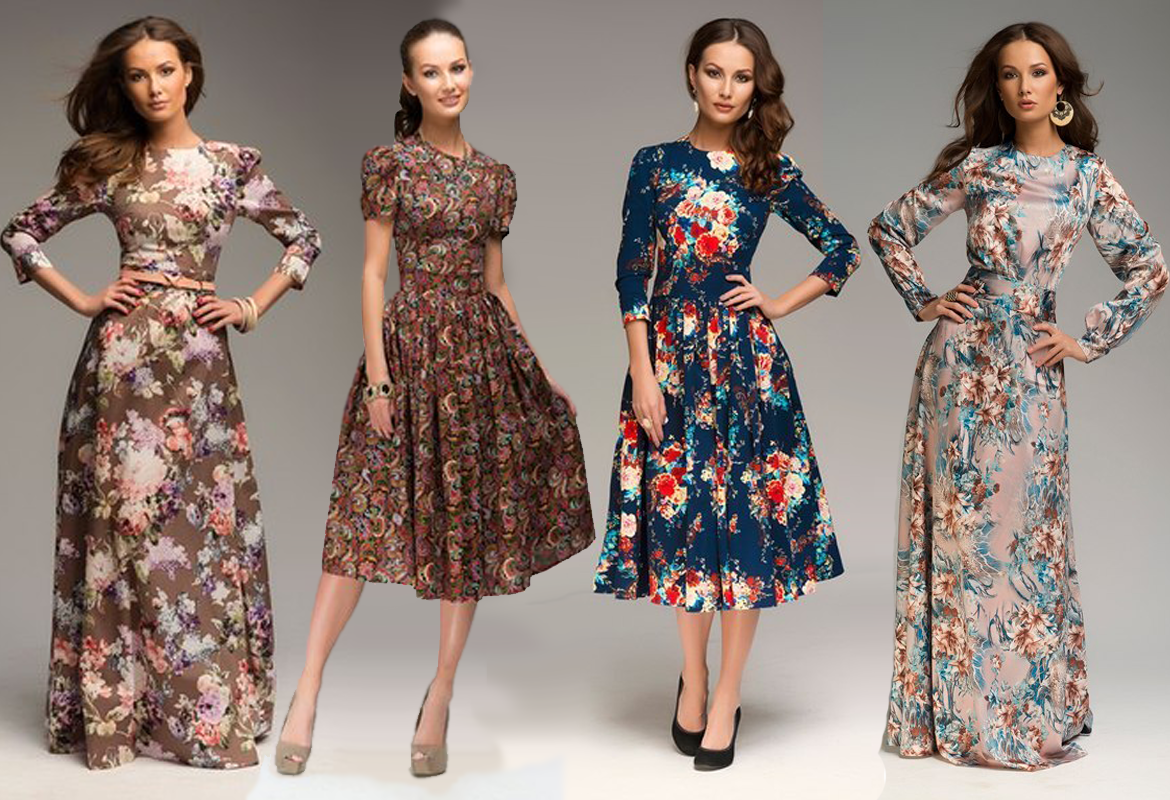 шелковые платья